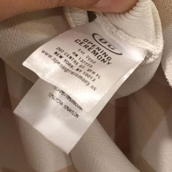 Opening Ceremony Cold-Shoulder Basketweave Sheath - Picture 8 of 8